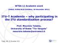 ITU-T Academia  PowerPoint PPT Presentation