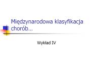 Miedzynarodowa klasyfikacja chor