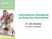 International Standards on Drug Use Prevention
