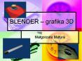 BLENDER  PowerPoint PPT Presentation