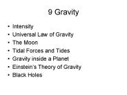 9 Gravity