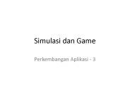 Simulasi dan Game