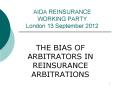 AIDA REINSURANCE WORKING PARTY London 13 September 2012 PowerPoint PPT Presentation