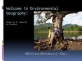 Welcome to Environmental Geography! PowerPoint PPT Presentation