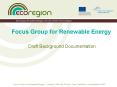 Focus Group for Renewable Energy PowerPoint PPT Presentation