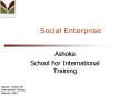Ashoka - School For International Training PowerPoint PPT Presentation