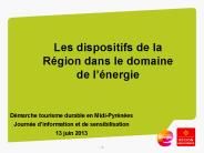 Les dispositifs de la R