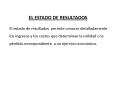EL ESTADO DE RESULTADOS PowerPoint PPT Presentation