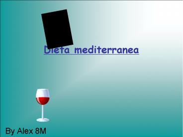 Dieta mediterranea