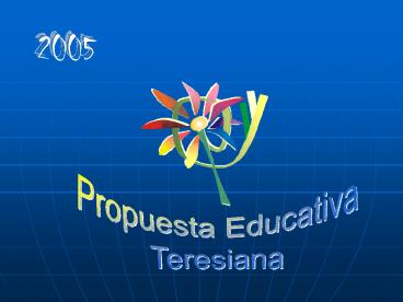 Propuesta Educativa