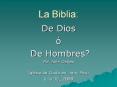 La Biblia: PowerPoint PPT Presentation