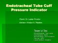 Endotracheal Tube Cuff PowerPoint PPT Presentation