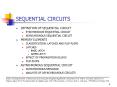 SEQUENTIAL CIRCUITS PowerPoint PPT Presentation