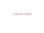 Collective Model