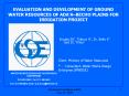 EVALUATION AND DEVELOPMENT OF GROUND WATER RESOURCES OF ADA'A PowerPoint PPT Presentation