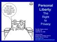 Personal Liberty: The Right to Privacy PowerPoint PPT Presentation
