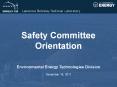 Safety Committee Orientation PowerPoint PPT Presentation