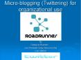 Micro-blogging (Twittering) for organizational use PowerPoint PPT Presentation