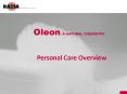 Personal Care Overview PowerPoint PPT Presentation