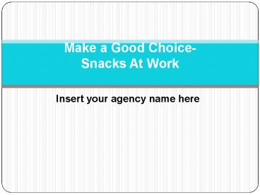 Insert your agency name here