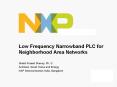 Low Frequency Narrowband PLC for Neighborhood Area Networks PowerPoint PPT Presentation