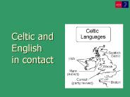 Celtic and English in contact