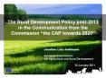 The Rural Development Policy post-2013 in the Communication from the Commission  PowerPoint PPT Presentation