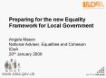 Preparing for the new Equality Framework for Local Government PowerPoint PPT Presentation