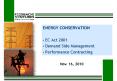 ENERGY CONSERVATION PowerPoint PPT Presentation