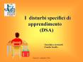 I disturbi specifici di PowerPoint PPT Presentation