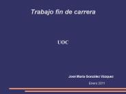Trabajo fin de carrera