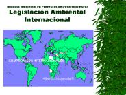 Impacto Ambiental en Proyectos de Desarrollo Rural Legislaci