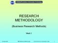 RESEARCH METHODOLOGY PowerPoint PPT Presentation