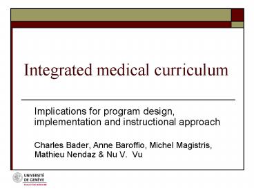 presentation player overlay