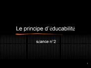 Le principe d