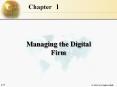Managing the Digital Firm PowerPoint PPT Presentation