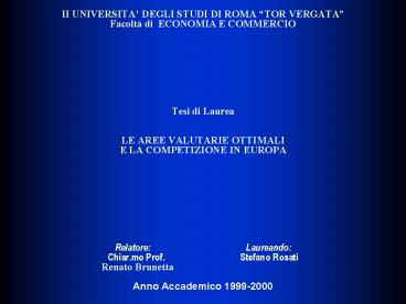 II UNIVERSITA