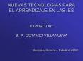 NUEVAS TECNOLOGIAS PARA EL APRENDIZAJE EN LAS IES PowerPoint PPT Presentation