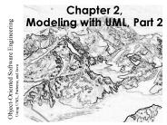 Chapter 2, Modeling with UML, Part 2
