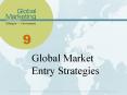 Global Market Entry Strategies PowerPoint PPT Presentation