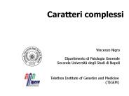Caratteri complessi