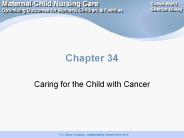 Caring for the Child with Cancer