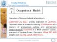 September 21, 1921: Oppau explosion in Germany. Occurred when a tower silo storing 4,500 tonnes of a mixture of ammonium sulfate and ammonium nitrate fertilizer exploded at a BASF plant in Oppau, now part of Ludwigshafen, Germany, killing 500 PowerPoint PPT Presentation