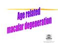 Age related PowerPoint PPT Presentation