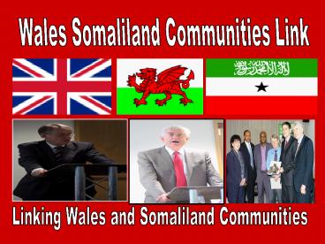 Wales Somaliland Communities Link