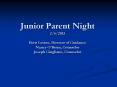 Junior Parent Night 2/6/2013 Brett Levine, Director of Guidance Nancy O PowerPoint PPT Presentation