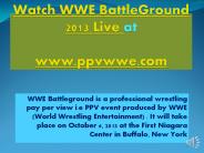 Watch WWE Battleground CM Punk vs. Rayback Campionship Match