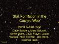 Star Formation in the Cosmic Web PowerPoint PPT Presentation