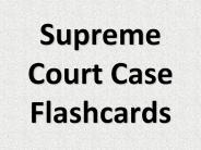 Supreme Court Case Flashcards