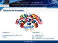 General Orientation PowerPoint PPT Presentation